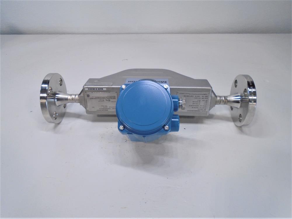 Micro Motion 1" x 1/2" 300# 316SS Coriolis Flowmeter F050SB05C2BAEZZZZ